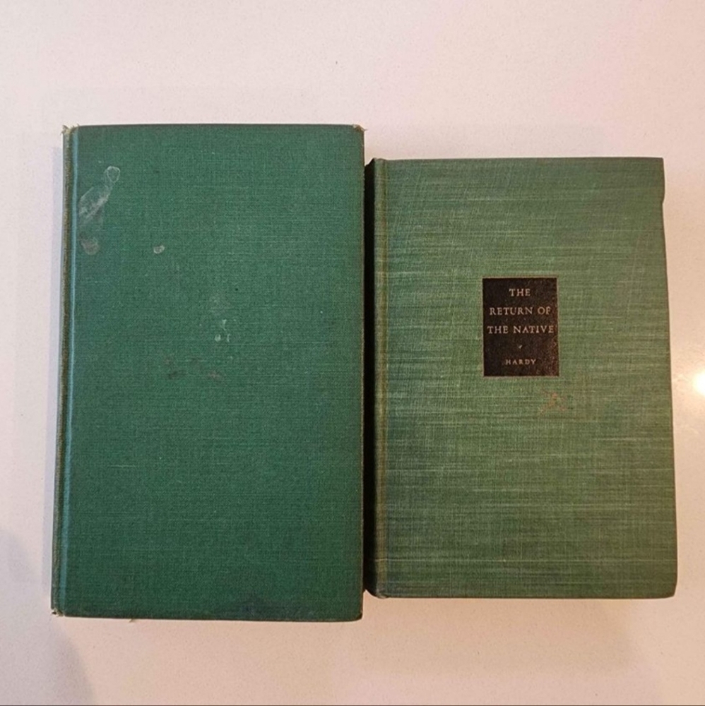 One antique and one vintage Thomas Hardy novel (2 books).